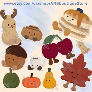 Jellycat Stickers, Shirts, and Goods!